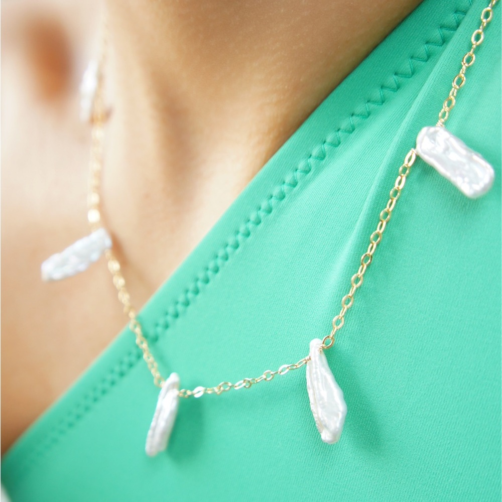 18k GoldFilled & Pearl Necklace